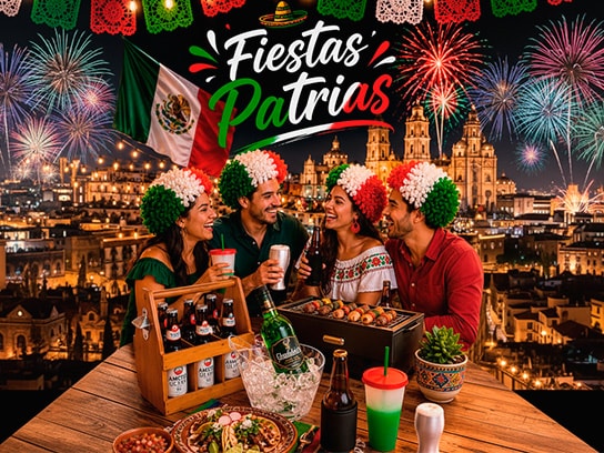 banner de fiestas patrias